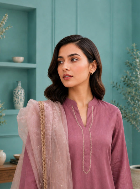 ELYSIAN PINK - 3 Piece Suit - LC-ELYS-0192