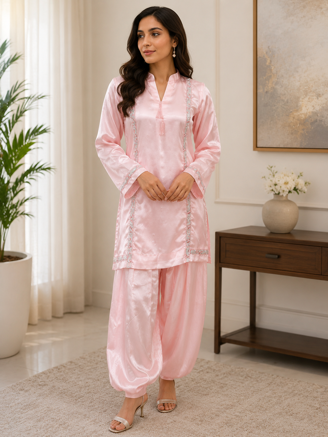 PINK OPAL - 3 Piece Suit- LC-PO-0187
