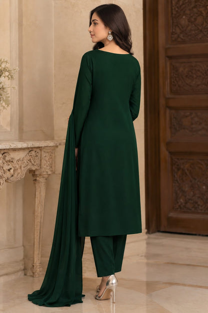 Evergreen Royale Embroidered Suit
