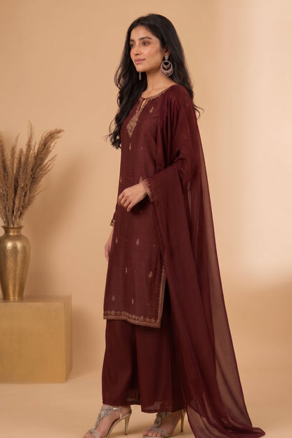 Borgo Rosso Elegante – 3-Piece Suit