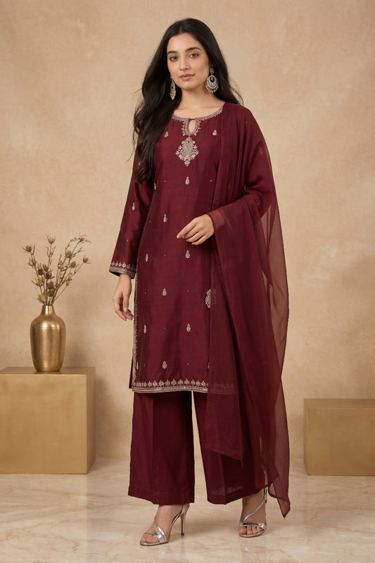 Borgo Rosso Elegante – 3-Piece Suit