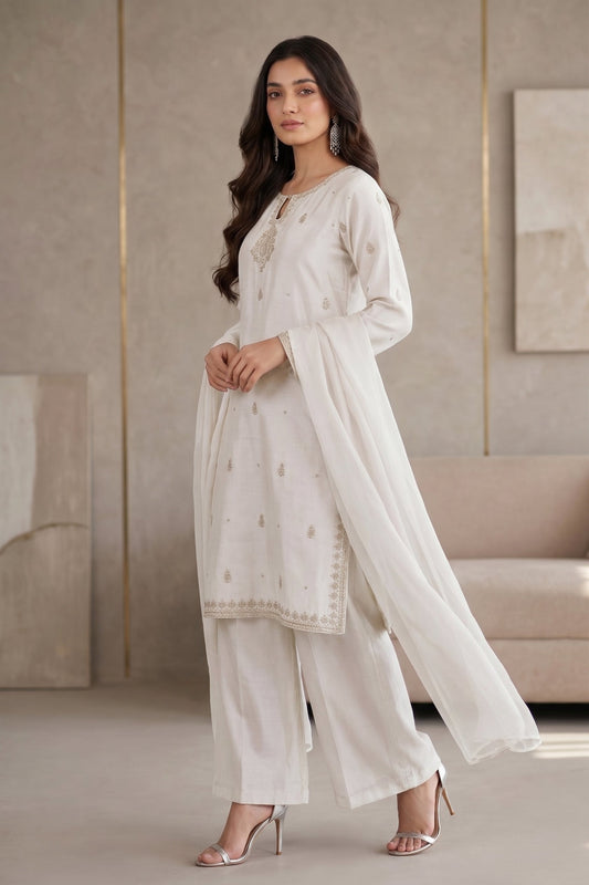 Fiore Bianco – 3-Piece Suit