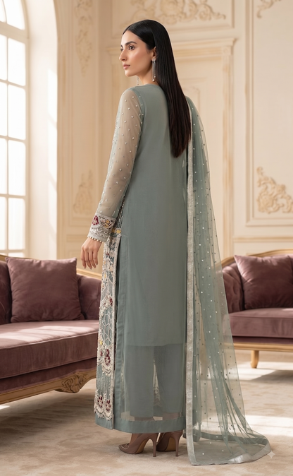 3-Piece Heavy Formal Dress