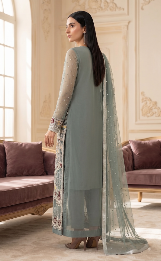 3-Piece Heavy Formal Dress