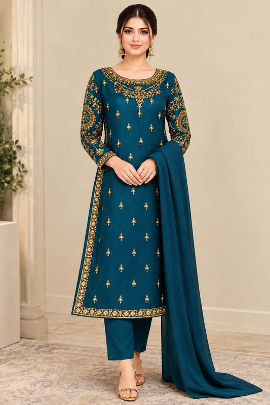 Elysian Pearl Heavy Formal 3-Piece Suit